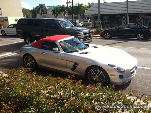 Mercedes SLS AMG spotted in Naples, Florida