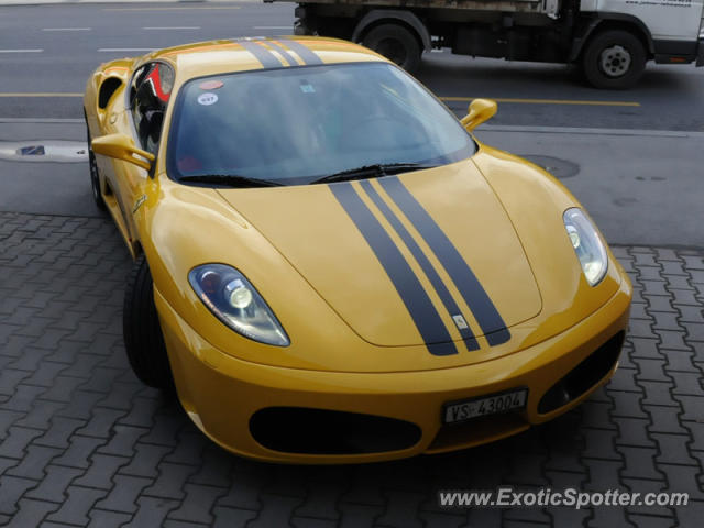 Ferrari F430 spotted in Visp, Switzerland