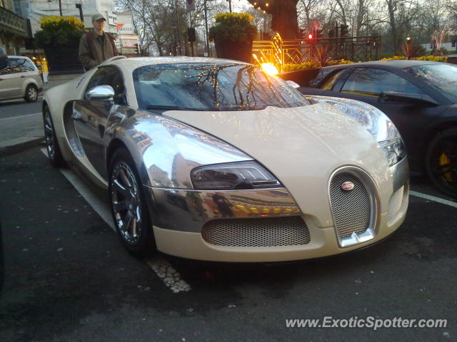 Bugatti Veyron spotted in London, United Kingdom