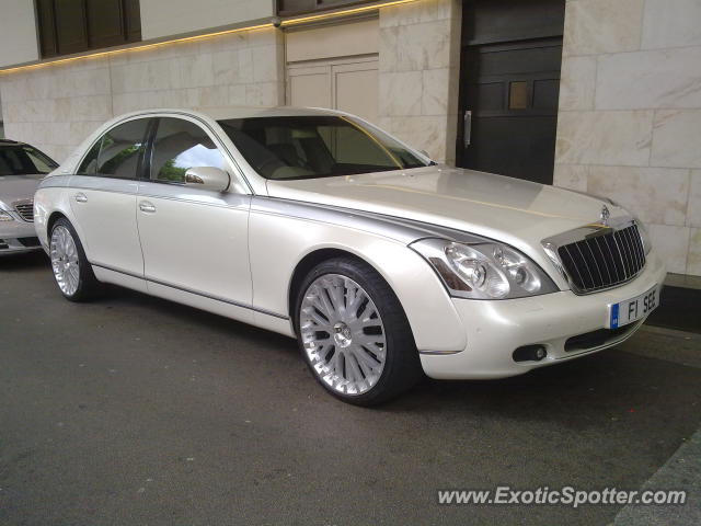 Mercedes Maybach spotted in London, United Kingdom