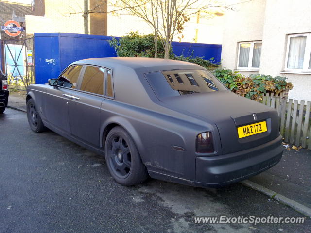 Rolls Royce Phantom spotted in London, United Kingdom