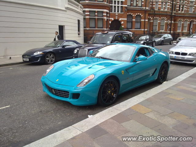 Ferrari 599GTB spotted in London, United Kingdom