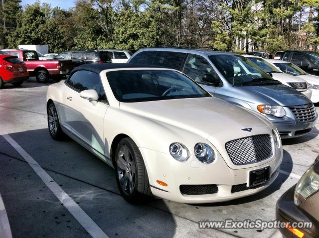 Bentley Continental spotted in Atlanta, Georgia