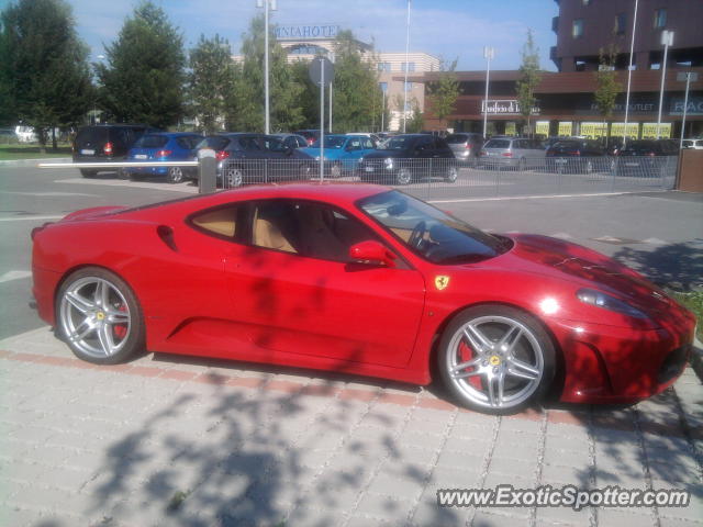 Ferrari F430 spotted in Noventa Di Piave (Venice), Italy