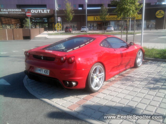 Ferrari F430 spotted in Noventa Di Piave (Venice), Italy