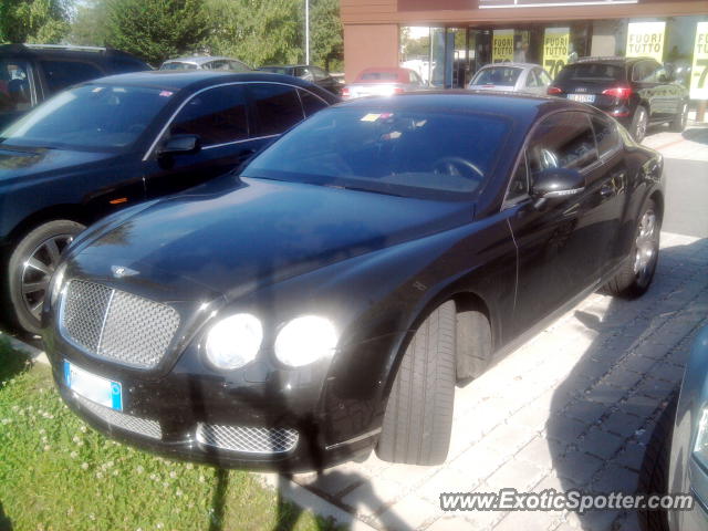 Bentley Continental spotted in Noventa Di Piave (Venice), Italy