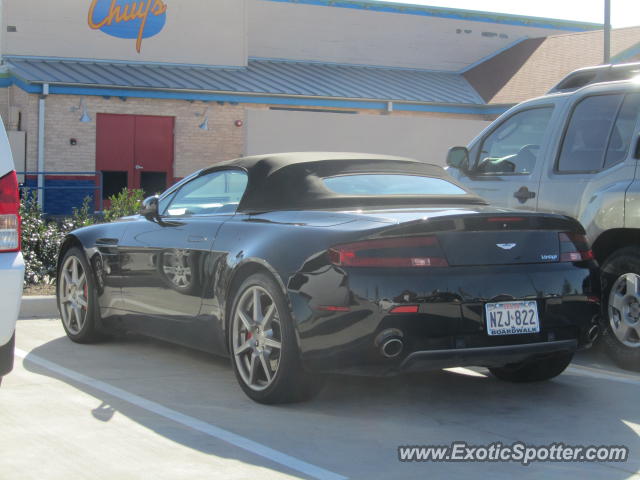 Aston Martin Vantage spotted in Dallas, Texas