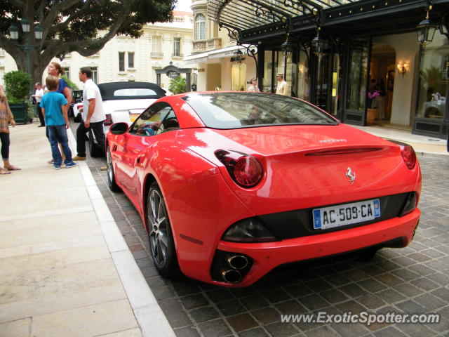 Ferrari California spotted in Monte-Carlo, Monaco