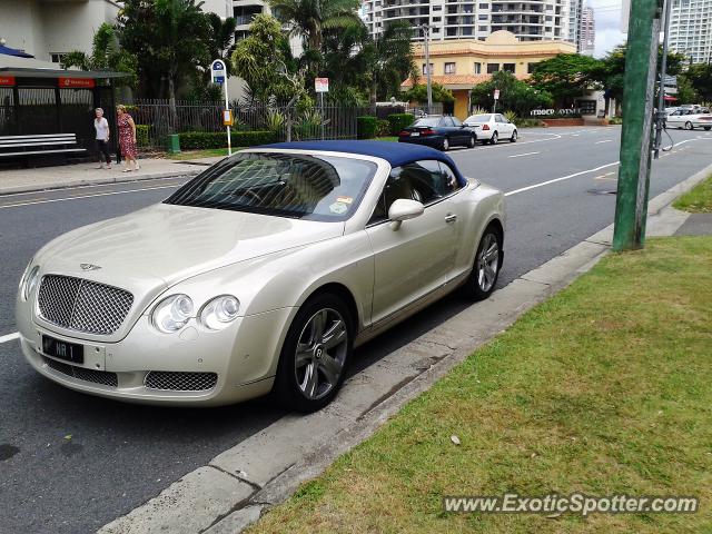 Bentley Continental spotted in Gold Coast, Australia