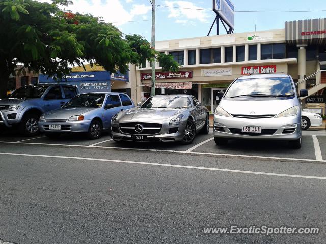 Mercedes SLS AMG spotted in Gold Coast, Australia