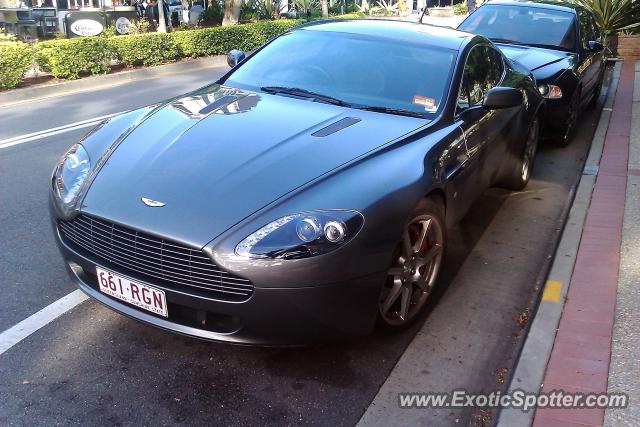 Aston Martin Vantage spotted in Gold Coast, Australia