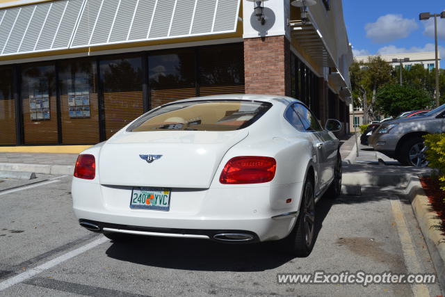 Bentley Continental spotted in Boca Raton, Florida