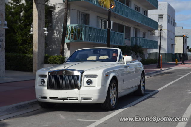 Rolls Royce Phantom spotted in Miami, Florida