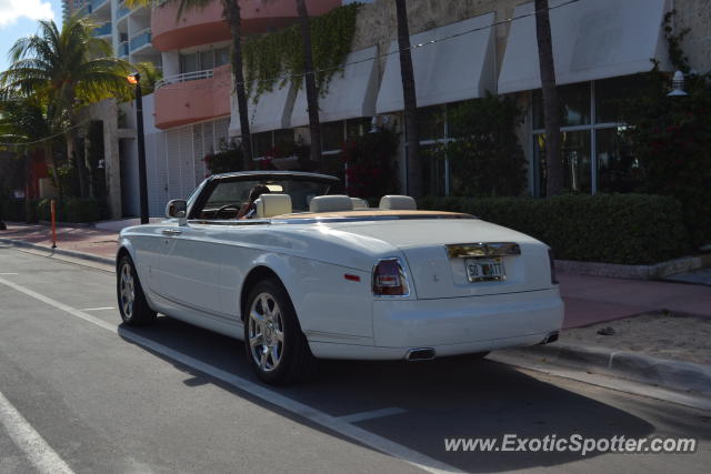 Rolls Royce Phantom spotted in Miami, Florida