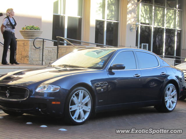 Maserati Quattroporte spotted in Dallas, Texas