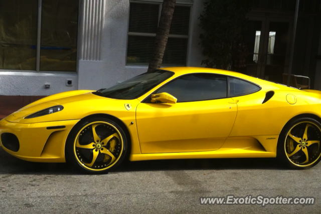 Ferrari F430 spotted in Miami, Florida