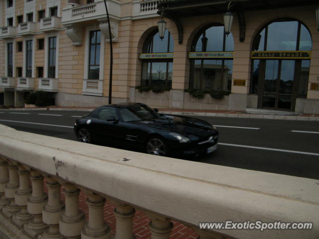 Mercedes SLS AMG spotted in Monte-Carlo, Monaco