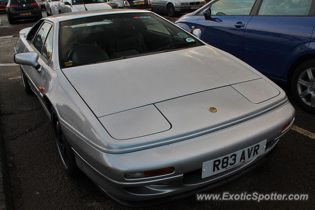 Lotus Esprit spotted in York, United Kingdom