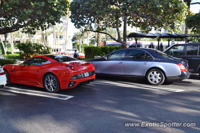 Ferrari California spotted in Miami, Florida