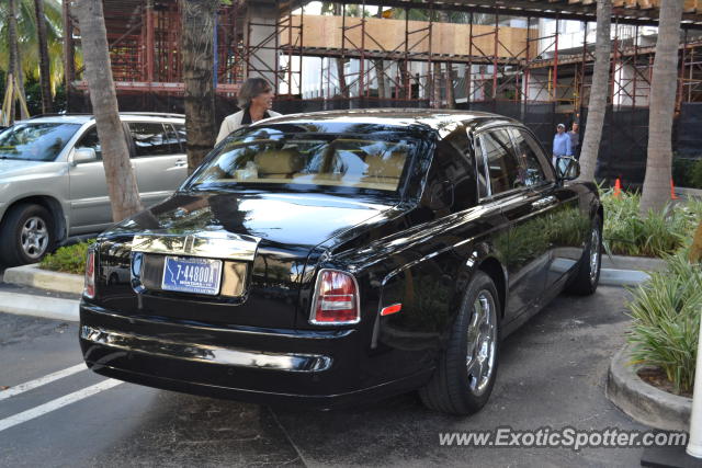 Rolls Royce Phantom spotted in Miami, Florida