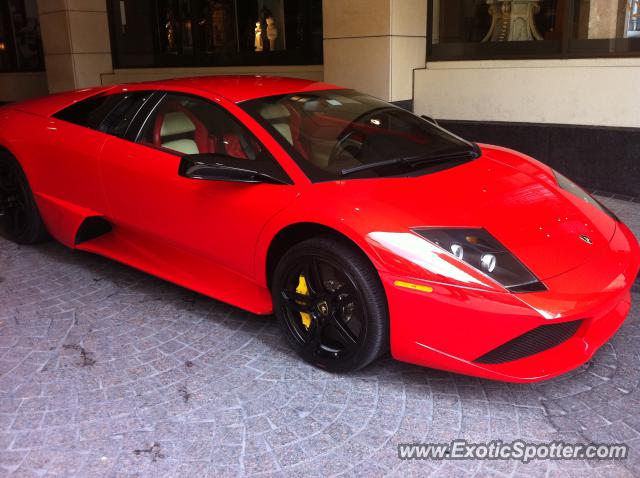 Lamborghini Murcielago spotted in Toronto, Canada