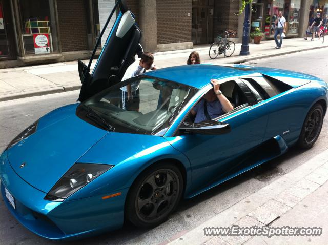 Lamborghini Murcielago spotted in Toronto, Canada