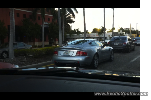 Aston Martin Vanquish spotted in Ft. Lauderdale, Florida