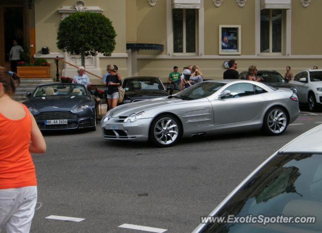 Mercedes SLR spotted in Monte-Carlo, Monaco