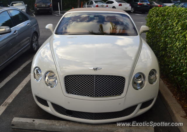 Bentley Continental spotted in Miami, Florida