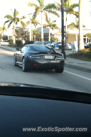 Aston Martin DB9 spotted in Ft. Lauderdale, Florida