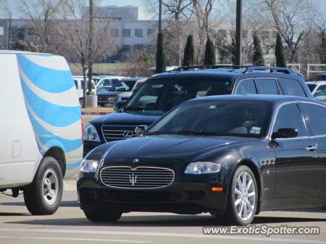 Maserati Quattroporte spotted in Dallas, Texas