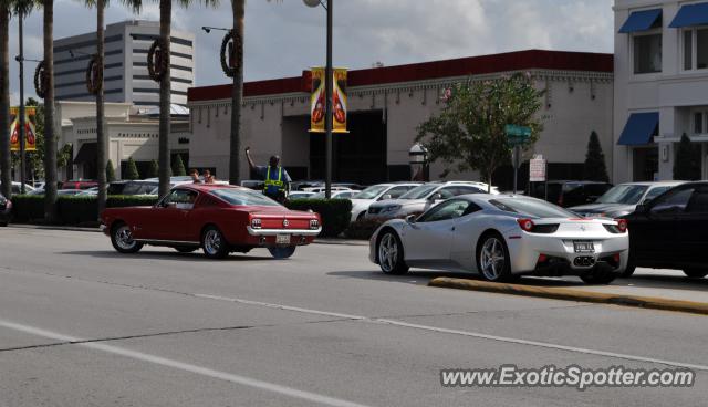 Ferrari 458 Italia spotted in Houston, Texas