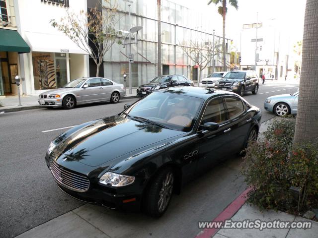 Maserati Quattroporte spotted in Beverly Hills , California