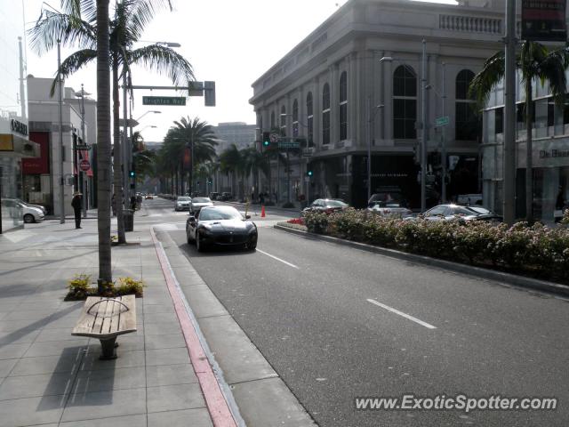 Maserati GranTurismo spotted in Beverly Hills , California