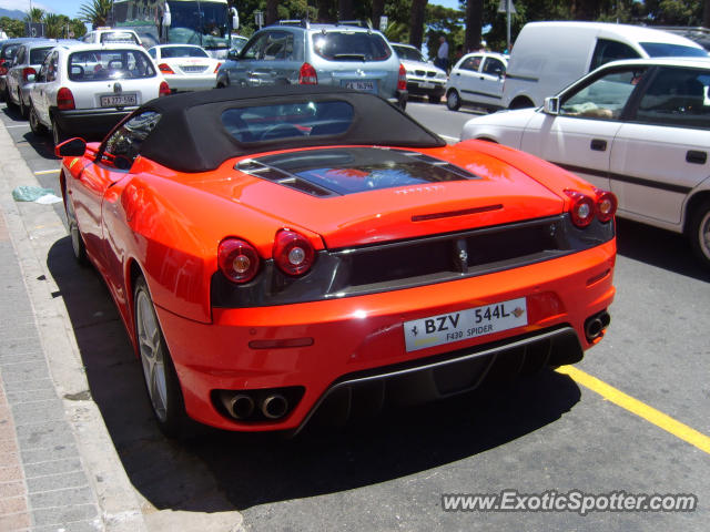 Ferrari F430 spotted in Camps Bay, South Africa