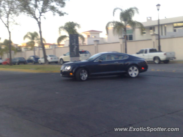 Bentley Continental spotted in Guadalajara, Mexico