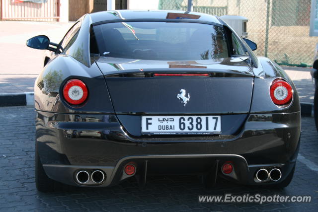 Ferrari 599GTB spotted in Dubai, United Arab Emirates