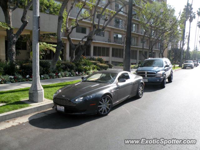 Aston Martin DB9 spotted in Beverly Hills , California