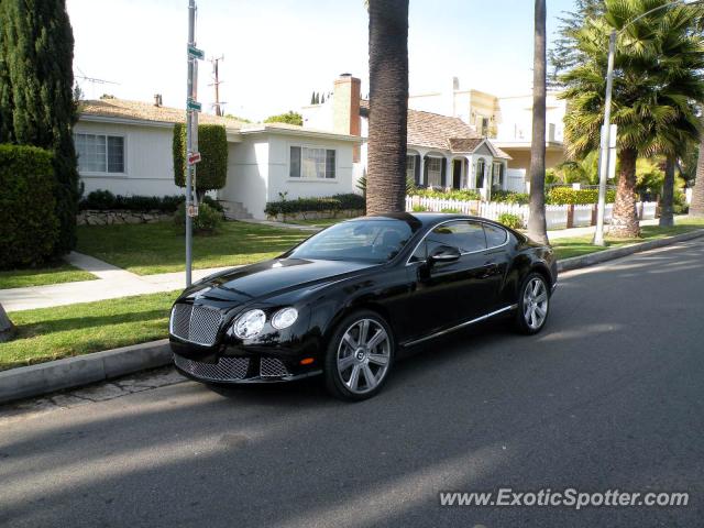 Bentley Continental spotted in Beverly Hills , California