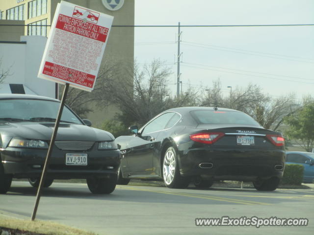 Maserati GranTurismo spotted in Dallas, Texas