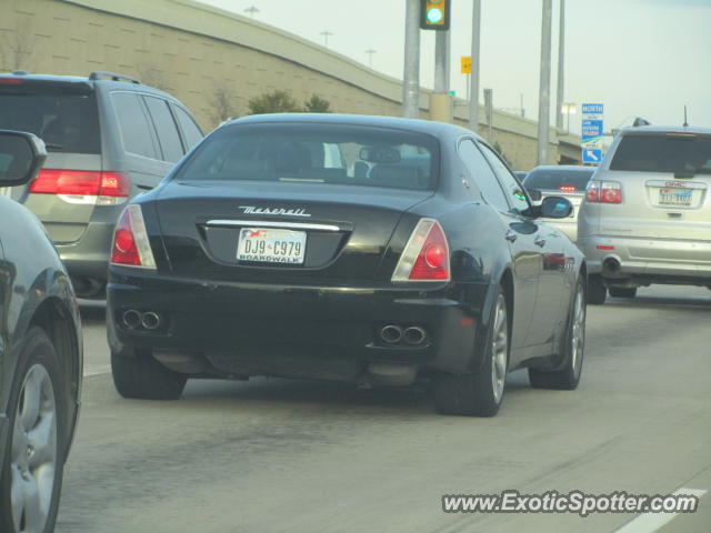 Maserati Quattroporte spotted in Dallas, Texas