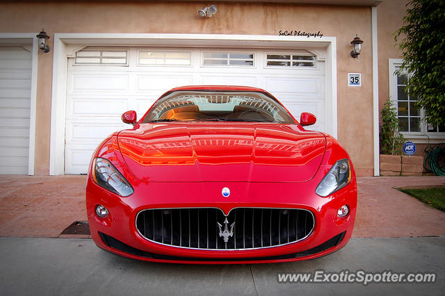 Maserati GranTurismo spotted in Coronado, California