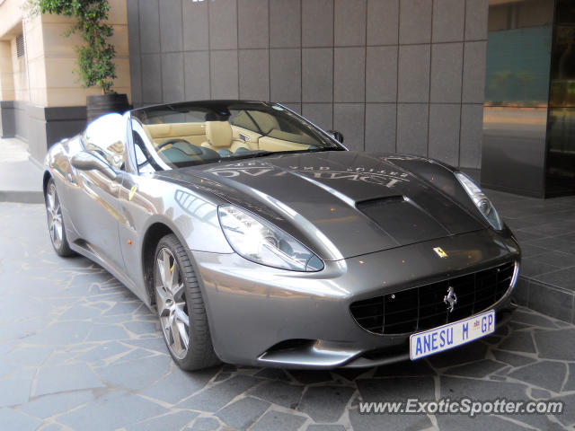 Ferrari California spotted in Johannesburg, Gauteng, South Africa