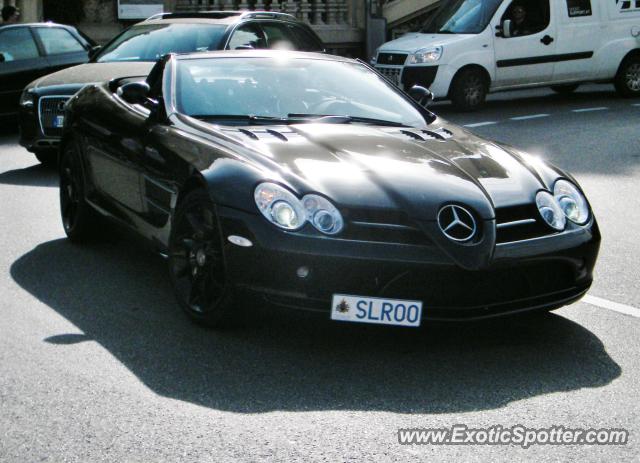 Mercedes SLR spotted in Monte-Carlo, Monaco