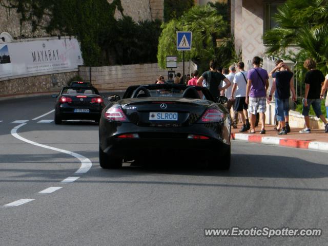 Mercedes SLR spotted in Monte-Carlo, Monaco