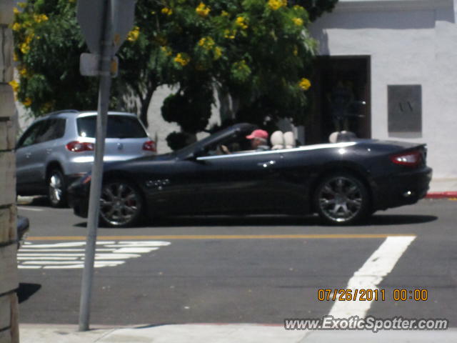 Maserati GranTurismo spotted in La Jolla, California