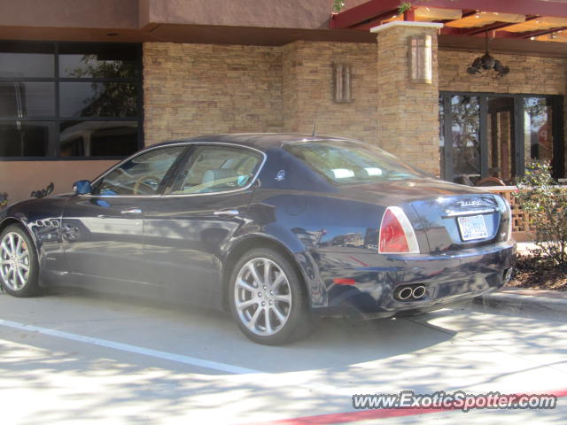 Maserati Quattroporte spotted in Dallas, Texas