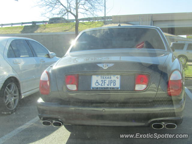 Bentley Arnage spotted in Dallas, Texas