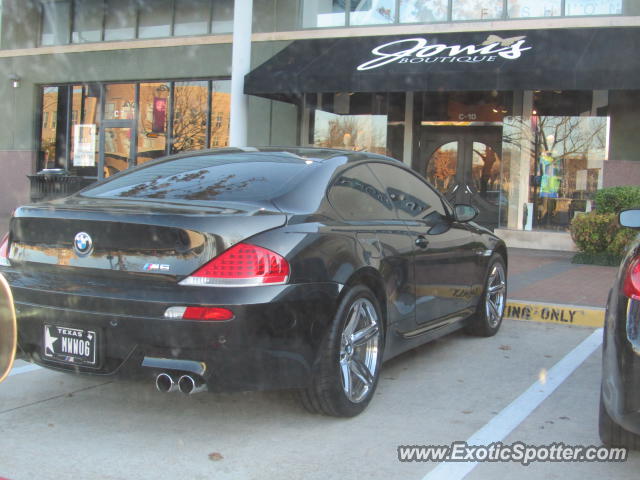 BMW M6 spotted in Dallas, Texas