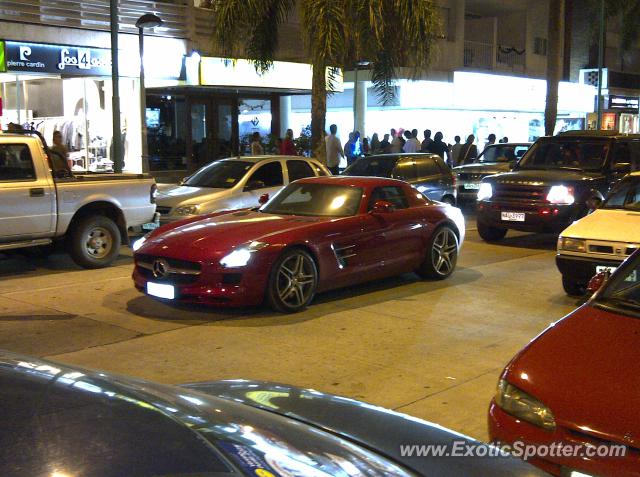 Mercedes SLS AMG spotted in Punta Del Este, Uruguay, Argentina